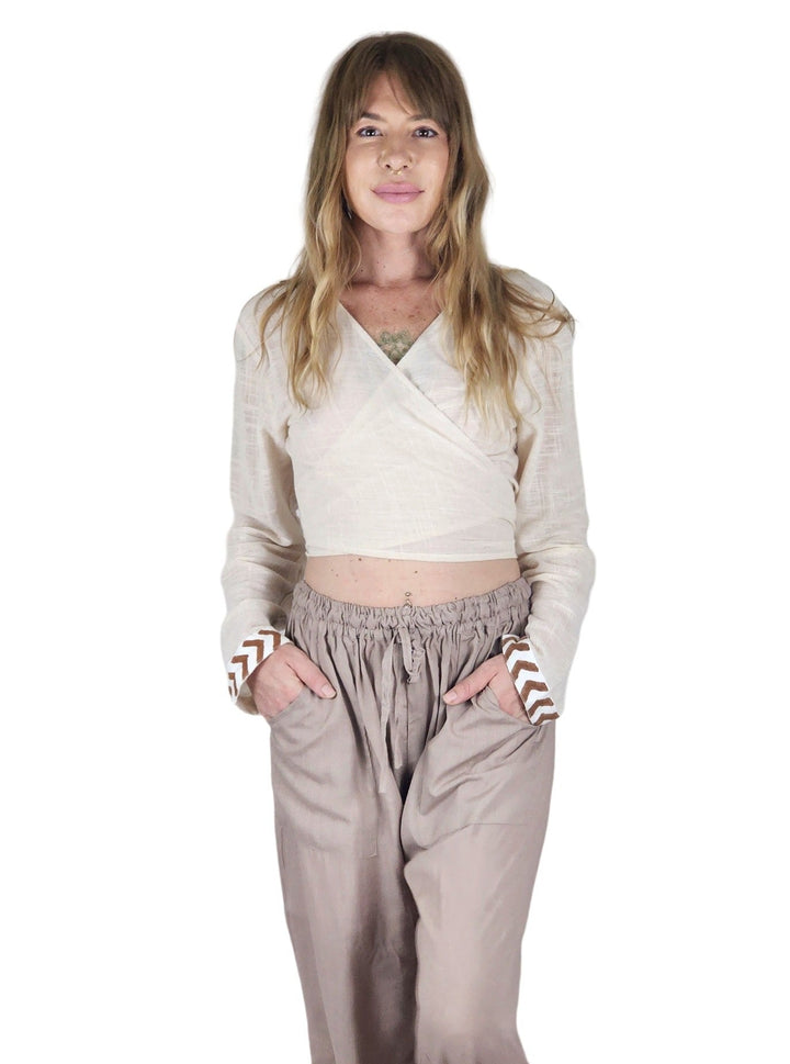 Sustainable Rayon Trousers (Dusty Rose)