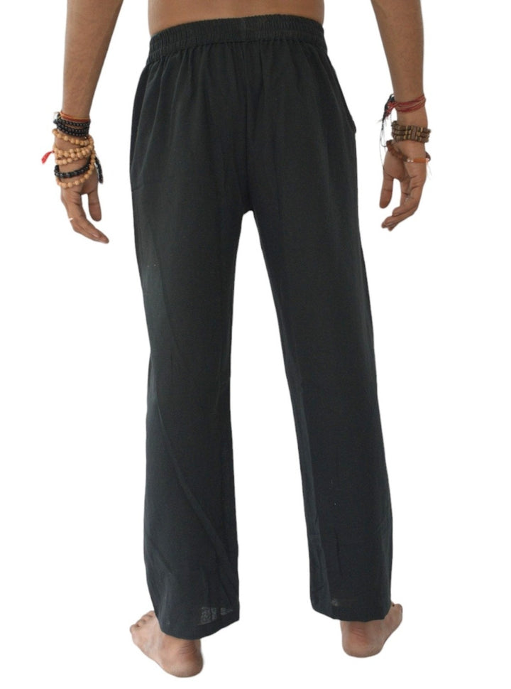 Organic Cotton Free Size Trousers (Black)