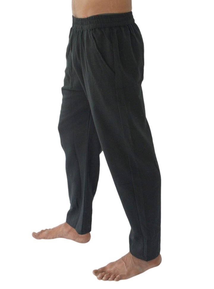 Organic Cotton Free Size Trousers (Black)