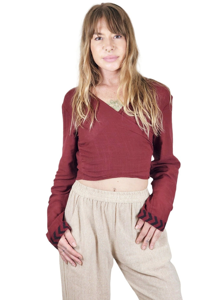 Organic Cotton Free Size Trousers (Cream)