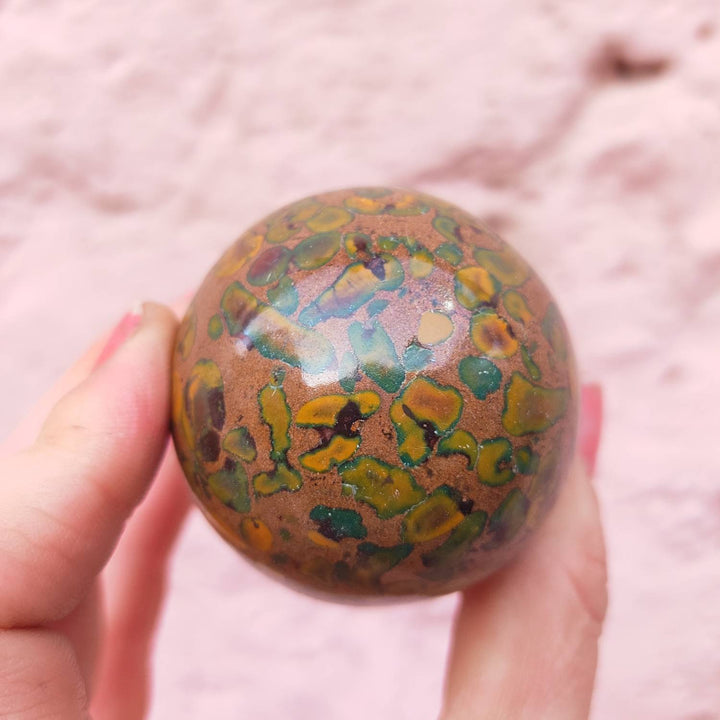 indian-yellow-conglomerate-ajooba-fruit-jasper-sphere.jpg