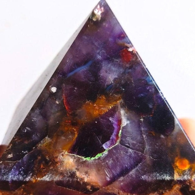 Super 7 Melody Stone Crystal Pyramid