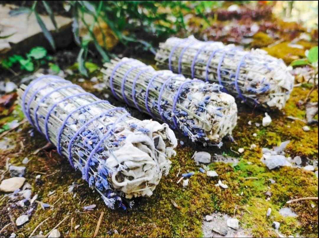 Lavender and White Sage Smudge Sticks
