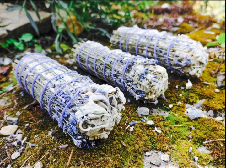 Lavender and White Sage Smudge Sticks
