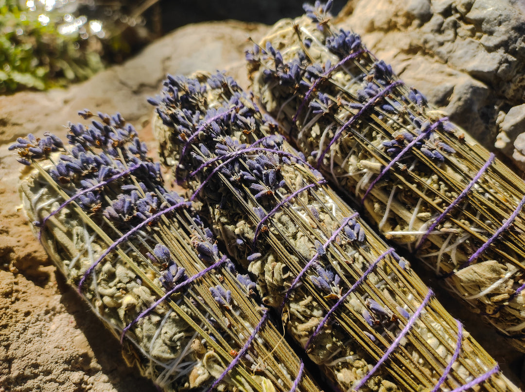 Lavender and White Sage Smudge Sticks