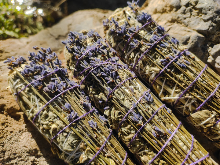 Lavender and White Sage Smudge Sticks