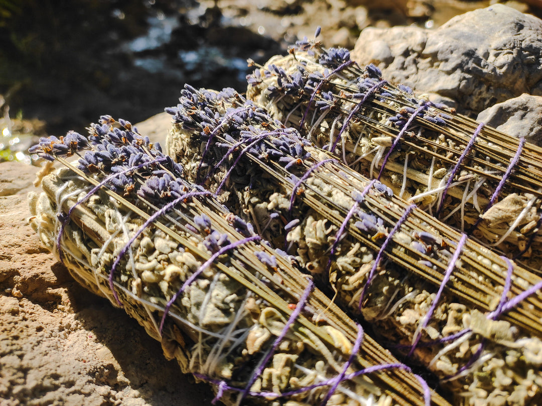 Lavender and White Sage Smudge Sticks