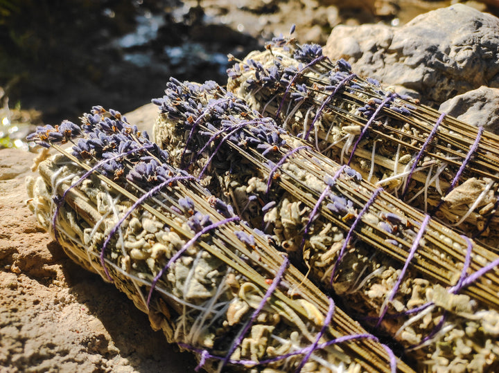 Lavender and White Sage Smudge Sticks