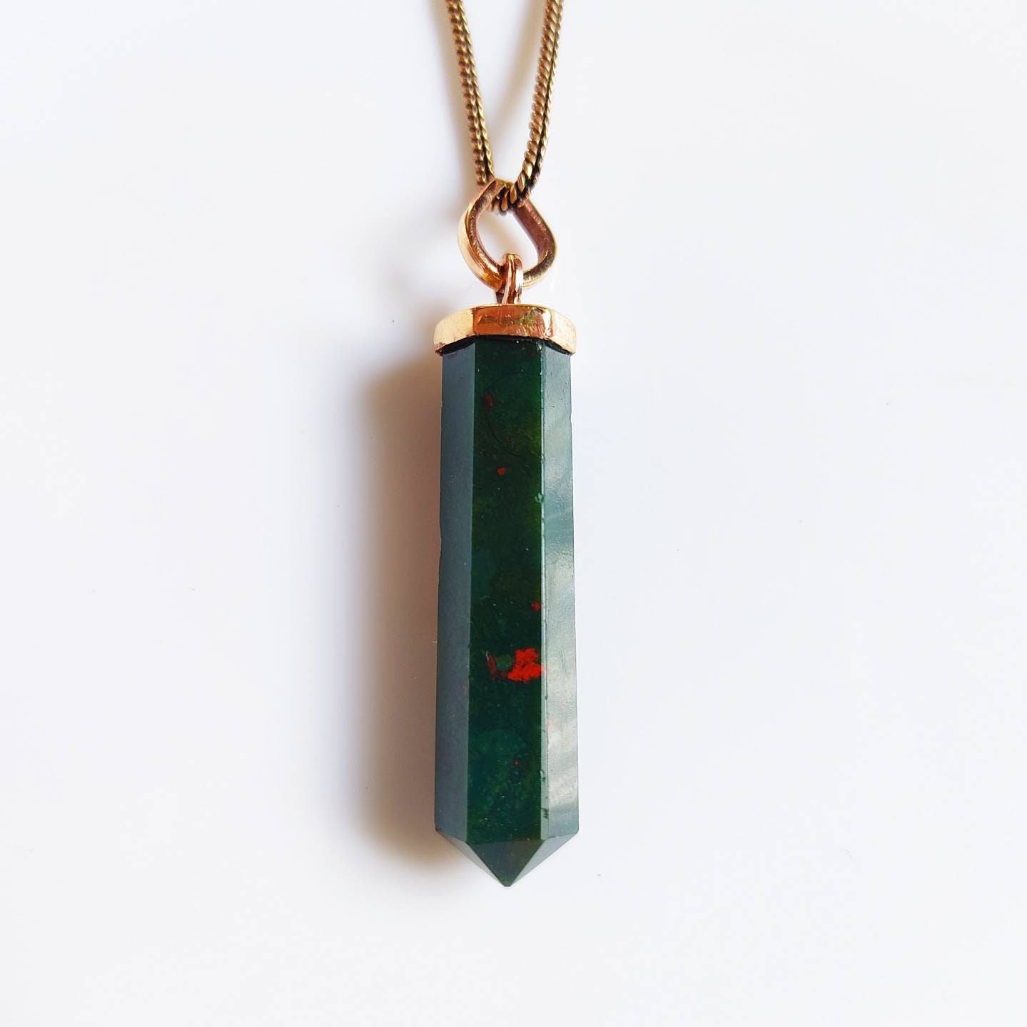 Bloodstone Pendant newest