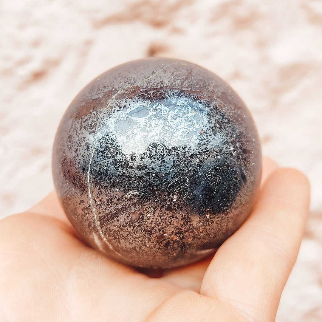 Hematite Mineral Sphere