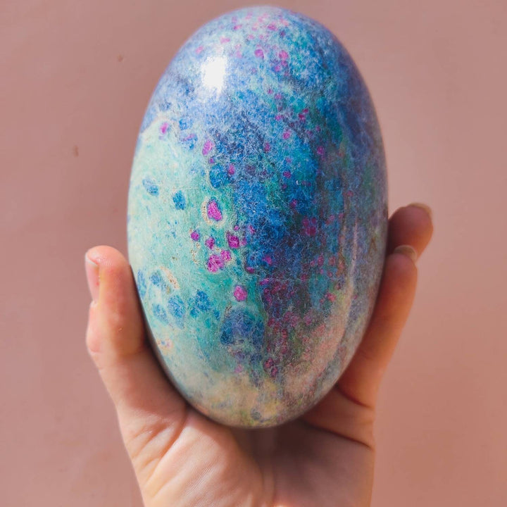 large-ruby-fuchsite-and-kyanite-crystal-egg.jpg