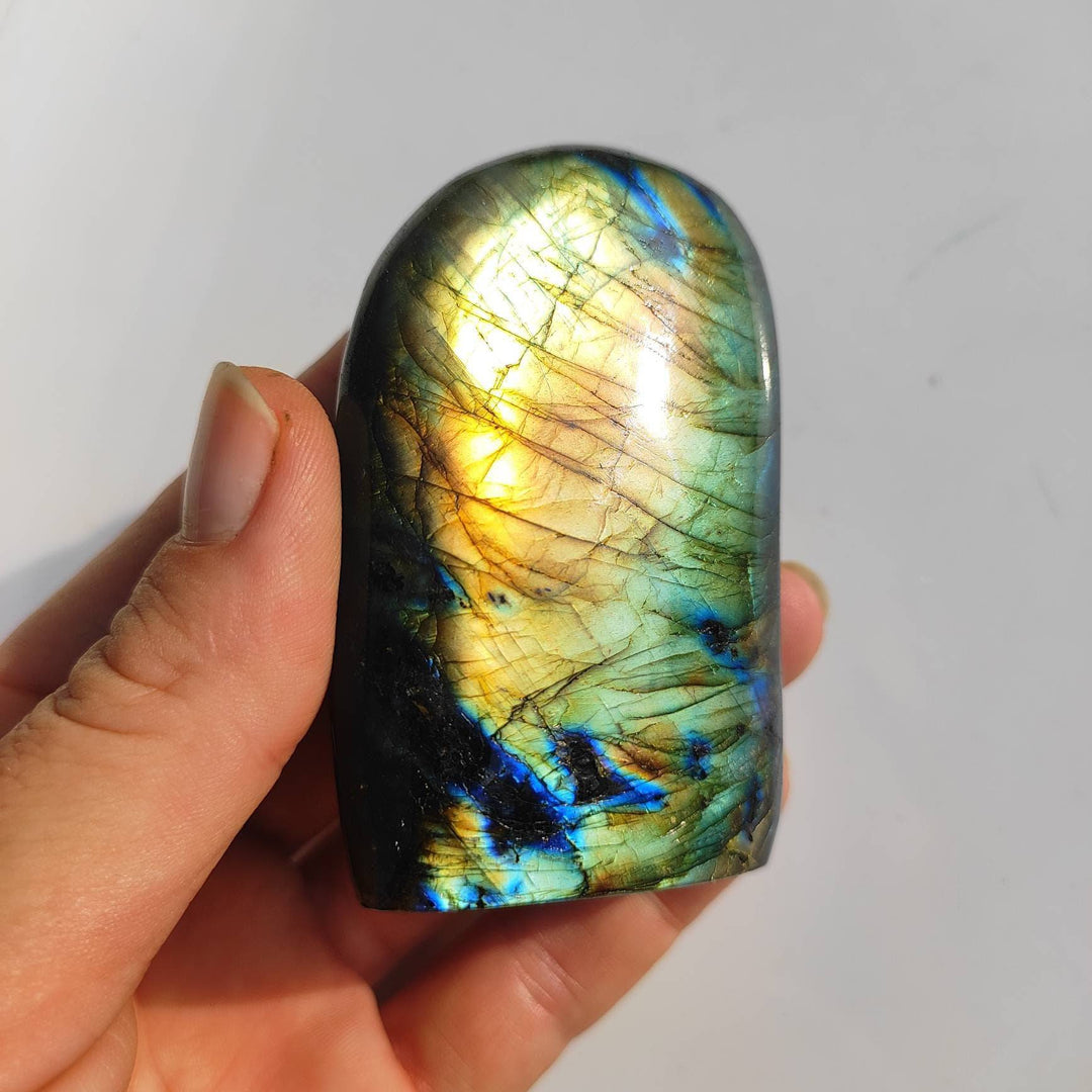 High Quality Labradorite Mineral Free Forms | Labradorite Crystals | Labradorite Feldspar | Labradorite Collection - ShantiShopIndia