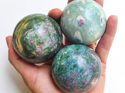 ruby-in-Kyanite -and-fuchsite-mineral-sphere .jpg